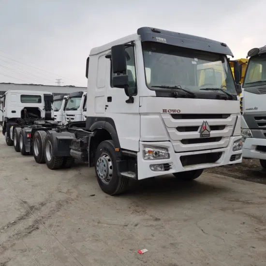 Sinotruk HOWO 6X4 375HP Sleeper Cab Camión tractor en buenas condiciones a la venta